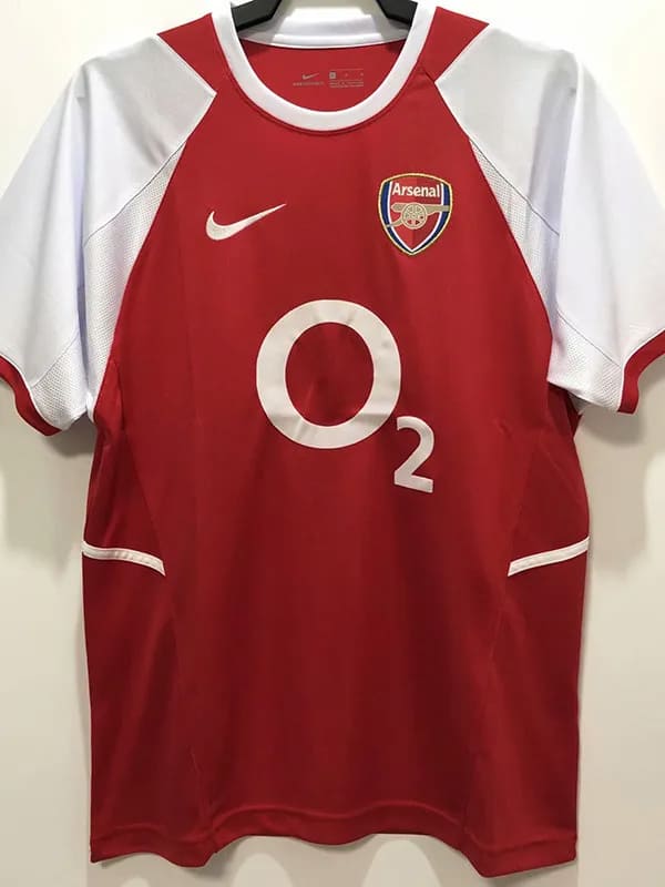 ARSENAL 2003/4 Retro Home Shirt