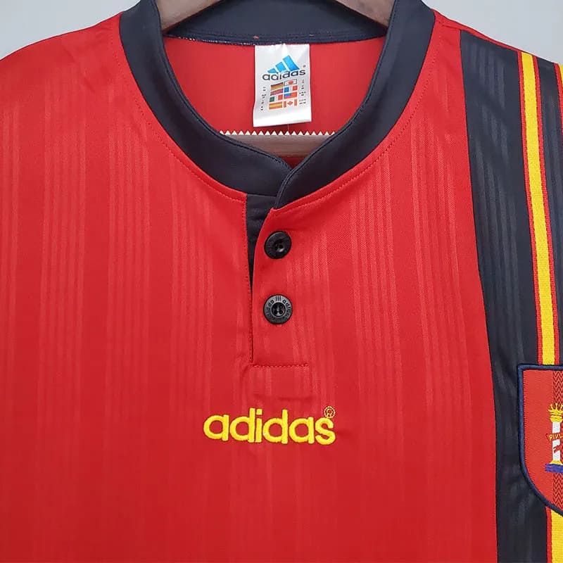 SPAIN 1996 Retro Shirt - Home Kit