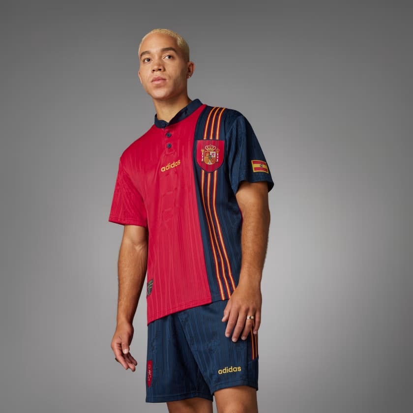 SPAIN 1996 Retro Shirt - Home Kit