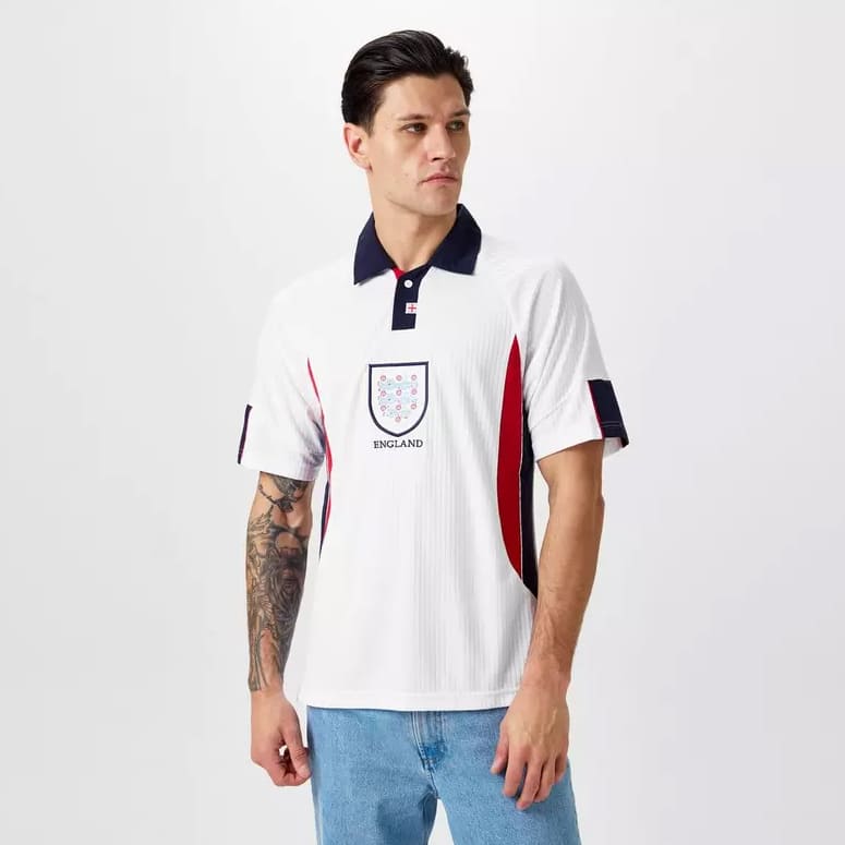 Camiseta INGLATERRA 1998 Retro - Primera equipación